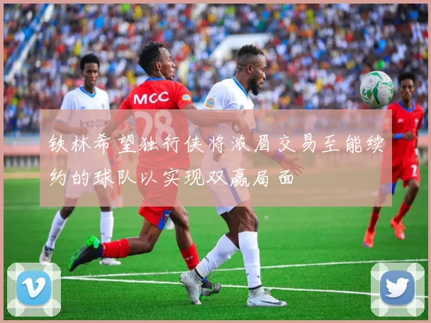 铁林希望独行侠将浓眉交易至能续约的球队以实现双赢局面
